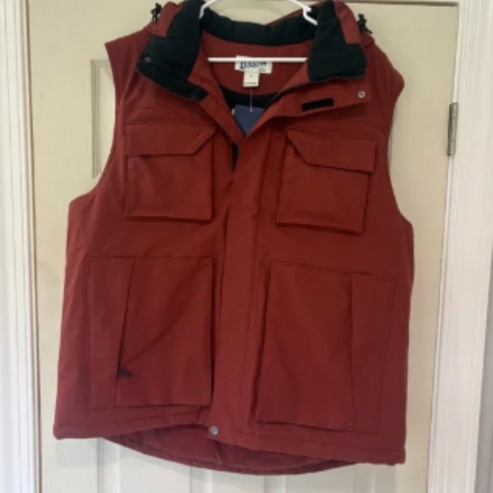 Duluth Trading Co Whaleback Burnt Red Vest